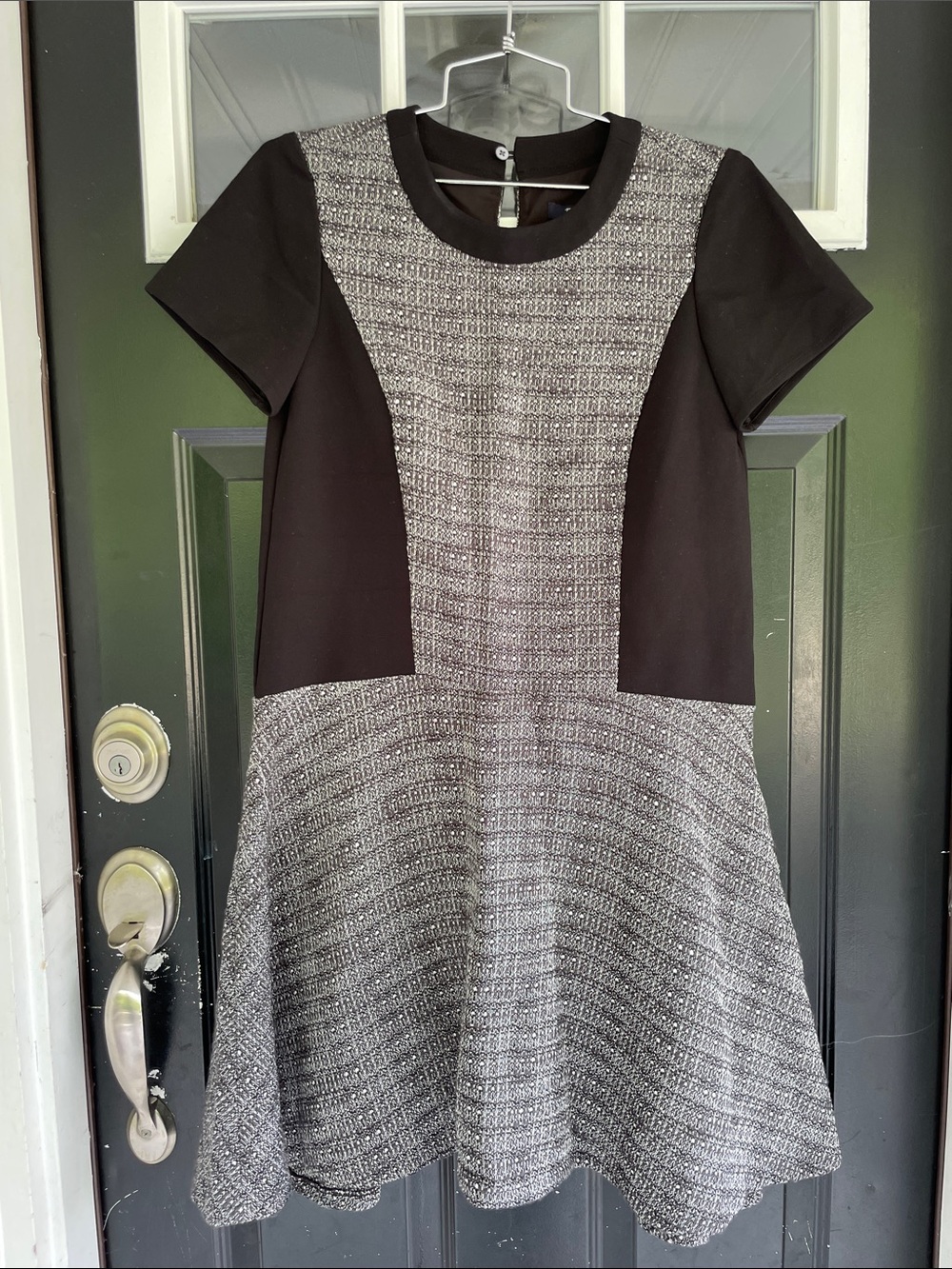 Madewell Dropwaist Tweed Dress